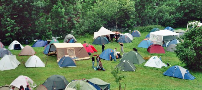 Enkel camping med familien