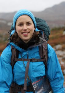 Portrait of female hiker