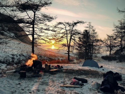 Ta med en lun vest på camping